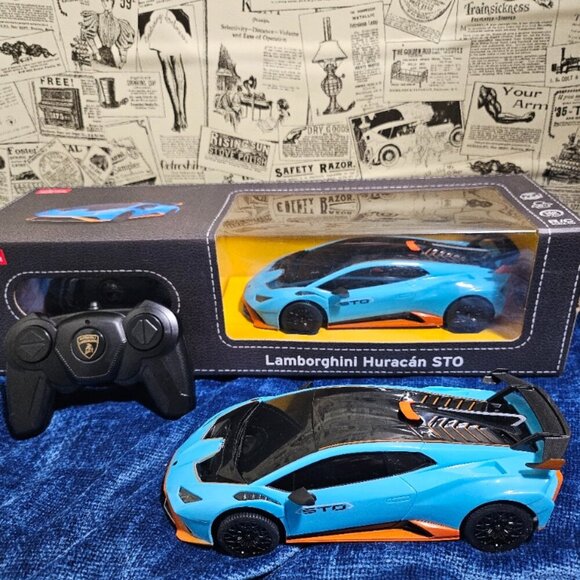 Rastar Lamborghini Huracan STO RC Car Remote 1:24 replica - Picture 1 of 4
